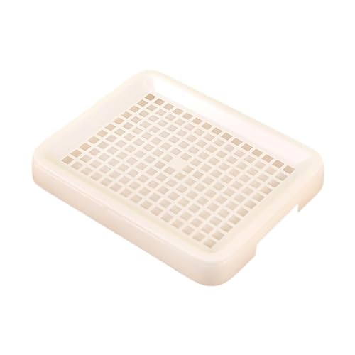 perfk Kaninchendrüsenbox Beds in Hohlnetz Design entfernbarer Haustier -Toiletten Kleiner Tierschale für Haustierzubehör kleine Tiere, Weiß perfk Kaninchendrüsenbox Beds in Hohlnetz Design entfernbarer Haustier -Toiletten Kleiner Tierschale für Haustierzubehör kleine Tiere, Weiß von perfk