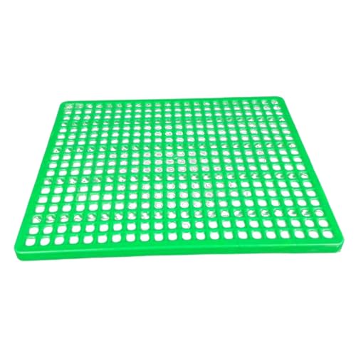 perfk Kaninchenkäfigmatte Füße Pad Wasserleckloch Haustiere liefert Bettwäsche Käfigkäfig -Basispad für Hamster Chinchillas kleine Tiere, 60cmx50cm perfk Kaninchenkäfigmatte Füße Pad Wasserleckloch Haustiere liefert Bettwäsche Käfigkäfig -Basispad für Hamster Chinchillas kleine Tiere, 60cmx50cm von perfk