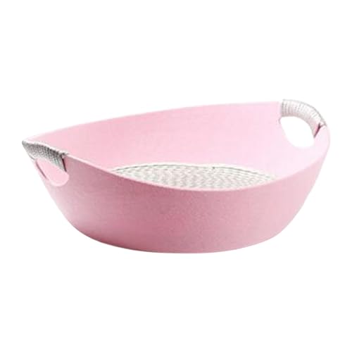 perfk Katzenbett, Katzennest, Haustierbedarf, abnehmbare Matte, Kätzchen, beruhigendes Bett, Schlaf- und Spielbett, Kratzmatte für Katzen, ROSA perfk Katzenbett, Katzennest, Haustierbedarf, abnehmbare Matte, Kätzchen, beruhigendes Bett, Schlaf- und Spielbett, Kratzmatte für Katzen, ROSA von perfk