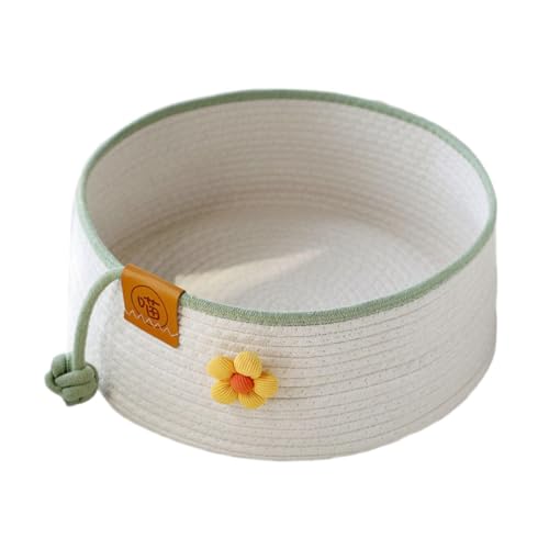 perfk Katzenbett Baumwollseil Kätzchen Nest Kratzer atmungsaktiv, 35 cm X 14 cm perfk Katzenbett Baumwollseil Kätzchen Nest Kratzer atmungsaktiv, 35 cm X 14 cm von perfk