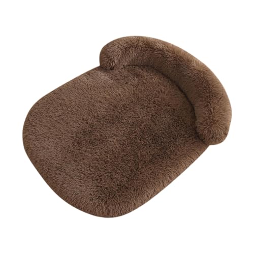 perfk Katzenbett Haustier Schlafbett Katzennest Tierversorgungen Winter warmes weiches Sofa Plüsch warme Hundematte für kleine mittelgroße Hunde Welpe, Khaki perfk Katzenbett Haustier Schlafbett Katzennest Tierversorgungen Winter warmes weiches Sofa Plüsch warme Hundematte für kleine mittelgroße Hunde Welpe, Khaki von perfk