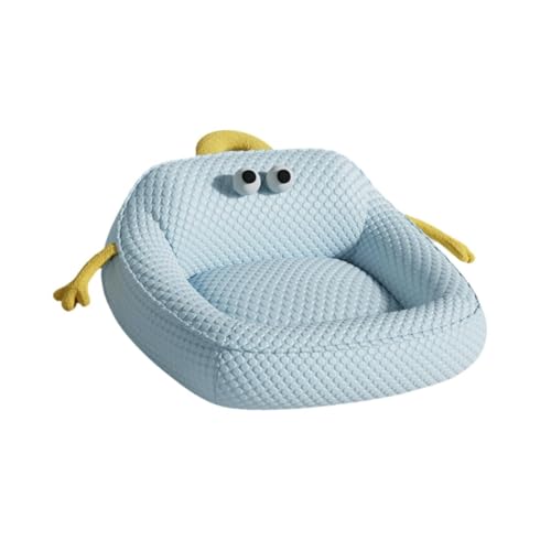 perfk Katzencouch, Bett, Liege, Welpe, waschbar, Abnehmbarer Bezug, bequemes Haustiersofa, Hundebett für Häschen, zum Ausruhen, kleine Tiere, zum Spielen, 60cmx55cmx27cm perfk Katzencouch, Bett, Liege, Welpe, waschbar, Abnehmbarer Bezug, bequemes Haustiersofa, Hundebett für Häschen, zum Ausruhen, kleine Tiere, zum Spielen, 60cmx55cmx27cm von perfk