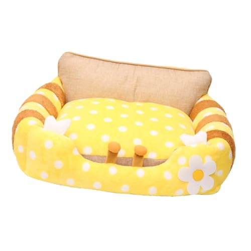 perfk Katzencouchbett, Katzenbett für Hauskatzen, rutschfest, modisch, weich, tragbar, bequem für Katze, Hund, Katzensofa für Katzen, Kitty, M perfk Katzencouchbett, Katzenbett für Hauskatzen, rutschfest, modisch, weich, tragbar, bequem für Katze, Hund, Katzensofa für Katzen, Kitty, M von perfk
