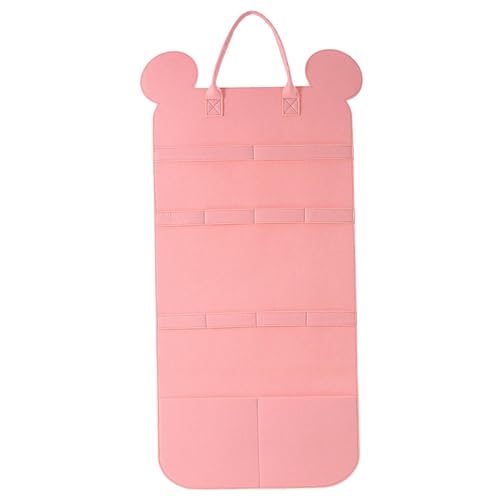perfk Katzenfeder-Spielzeug-Aufbewahrungstasche, Haustier-Spielzeug-Aufbewahrungslösung, wiederverwendbar, Filz, faltbar, für Katzen im Innenbereich, ROSA perfk Katzenfeder-Spielzeug-Aufbewahrungstasche, Haustier-Spielzeug-Aufbewahrungslösung, wiederverwendbar, Filz, faltbar, für Katzen im Innenbereich, ROSA von perfk