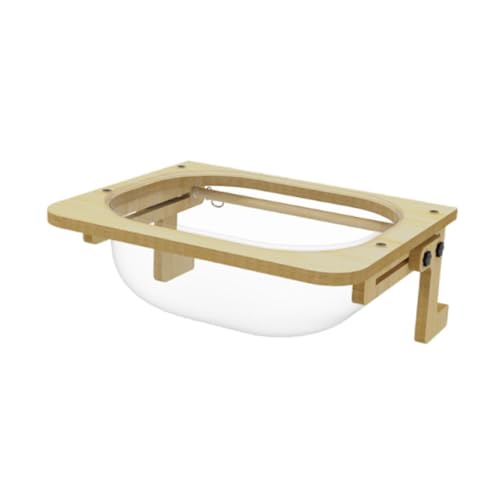 perfk Katzenhängematte, Kätzchennest, stabil, waschbar, leicht zu reinigen, Katzenfenstersitzstange, Raumkapsel, Katzenbett für Hauskatzen zum Sonnenbaden perfk Katzenhängematte, Kätzchennest, stabil, waschbar, leicht zu reinigen, Katzenfenstersitzstange, Raumkapsel, Katzenbett für Hauskatzen zum Sonnenbaden von perfk