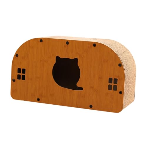perfk Katzenkartonhaus, Katzenkratzbaum, Katzenkratzbaum zum Schlafen und Spielen, Katzenversteck, Spielhaus für kleine Katzen, l perfk Katzenkartonhaus, Katzenkratzbaum, Katzenkratzbaum zum Schlafen und Spielen, Katzenversteck, Spielhaus für kleine Katzen, l von perfk