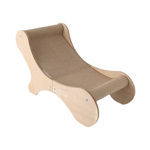 perfk Katzenkratz-Lounge-Stuhl, Katzenkratzsofa, schützt Möbel, Kratzpolster, Couch, Katzenkratzbrett, zum Ausruhen, Kätzchen perfk Katzenkratz-Lounge-Stuhl, Katzenkratzsofa, schützt Möbel, Kratzpolster, Couch, Katzenkratzbrett, zum Ausruhen, Kätzchen von perfk