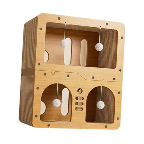 perfk Katzenkratzbaum mit Schlafplatz Und Spielbereich für Katzen Im Innenraum, L perfk Katzenkratzbaum mit Schlafplatz Und Spielbereich für Katzen Im Innenraum, L von perfk