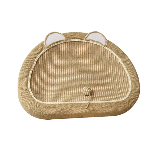 perfk Katzenkratzbett, Katzenkratzunterlage, Schlafen, tragbare Couch, Möbelschutz, Haustierzubehör mit Spielzeug, runder, Nest perfk Katzenkratzbett, Katzenkratzunterlage, Schlafen, tragbare Couch, Möbelschutz, Haustierzubehör mit Spielzeug, runder, Nest von perfk