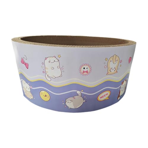 perfk Katzenkratzbett, Möbelschutznest, vertiefte Multifunktionsliege, Couch, Katzenkratzkissenbox für Kätzchen im Schlafsaal von perfk