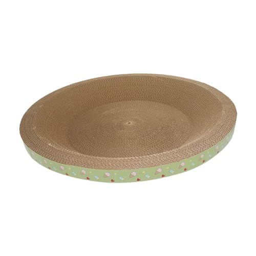 perfk Katzenkratzbrett, Katzenkratzbrett, Schüssel, Haustierbedarf, Ruhe, Schlafen, Loungebett aus Karton, Katzenschlafbett für Hauskatzen, 53 cm x 8.5 cm perfk Katzenkratzbrett, Katzenkratzbrett, Schüssel, Haustierbedarf, Ruhe, Schlafen, Loungebett aus Karton, Katzenschlafbett für Hauskatzen, 53 cm x 8.5 cm von perfk