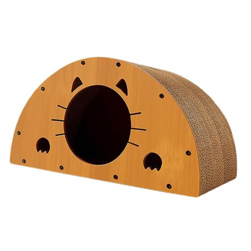 perfk Katzenkratzbrett, Spielzeug, Grind Claw, Wellpappe, Katzenkratzbrett, Kratzbrett, Haustier-Katzenspielzeug für Liege, Indoor-Katzen, Kätzchen, ohne Hanfball perfk Katzenkratzbrett, Spielzeug, Grind Claw, Wellpappe, Katzenkratzbrett, Kratzbrett, Haustier-Katzenspielzeug für Liege, Indoor-Katzen, Kätzchen, ohne Hanfball von perfk