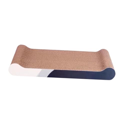 perfk Katzenkratzbrett aus Karton, Kratzbrett für Hauskatzen und Kätzchen, Hausbett, Möbelschutz, Kratzbrett, Spielen, Ausruhen, L perfk Katzenkratzbrett aus Karton, Kratzbrett für Hauskatzen und Kätzchen, Hausbett, Möbelschutz, Kratzbrett, Spielen, Ausruhen, L von perfk