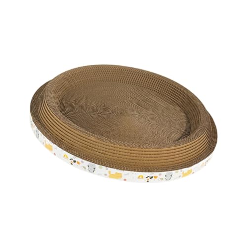 perfk Katzenkratzbrett aus Karton, Wellpappe, Möbelschutz, Ruheplatz, Spielbereich, Schleifklauen, Kätzchenliege, Couch, Katzenschlafplatz, S perfk Katzenkratzbrett aus Karton, Wellpappe, Möbelschutz, Ruheplatz, Spielbereich, Schleifklauen, Kätzchenliege, Couch, Katzenschlafplatz, S von perfk