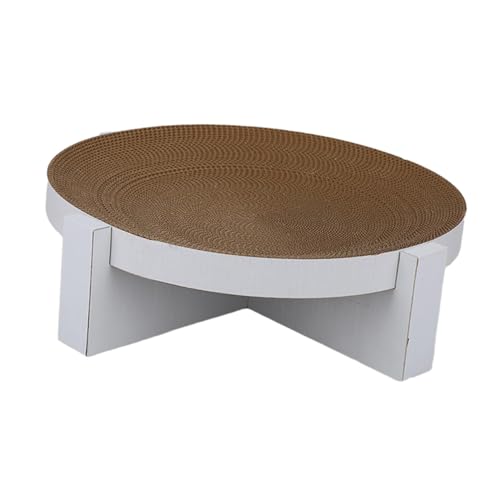 perfk Katzenkratzbrett aus Pappe, Wellpappe, Kratzbrett, Lounge-Rest, Schleifklaue, Heimtierbedarf, Katzenkratzschale, Trainingsspielzeug perfk Katzenkratzbrett aus Pappe, Wellpappe, Kratzbrett, Lounge-Rest, Schleifklaue, Heimtierbedarf, Katzenkratzschale, Trainingsspielzeug von perfk