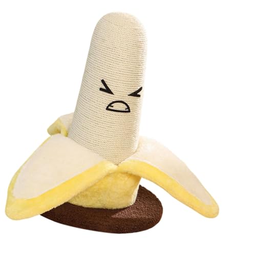 perfk Katzenkratzen nach dem Schleifpfoten Training Interaktiver Spielzeug bananenförmiges Kratzer Rahmen Klauenkratzer für Innenkatzen perfk Katzenkratzen nach dem Schleifpfoten Training Interaktiver Spielzeug bananenförmiges Kratzer Rahmen Klauenkratzer für Innenkatzen von perfk