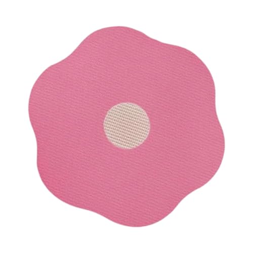 perfk Katzenkratzenbrett, Kratzerpolster, Türen Couch montiert Haustier Vorräte, Teppichen Sofa Katzenspielzeug, Blumenkratzerpolster, Rosa von perfk