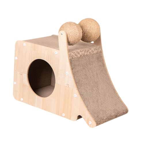 perfk Katzenkratzer House Katzenpad D -förmiges Loungebett von perfk