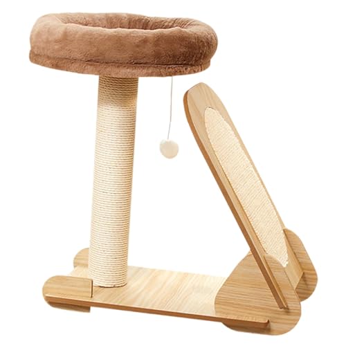 perfk Katzenkratzer Training Spielzeug Interaktiver Spielzeugmöbel Schutz Katzenkratzerbett zum Schleifen von Krallen schlafen ruhen, S perfk Katzenkratzer Training Spielzeug Interaktiver Spielzeugmöbel Schutz Katzenkratzerbett zum Schleifen von Krallen schlafen ruhen, S von perfk