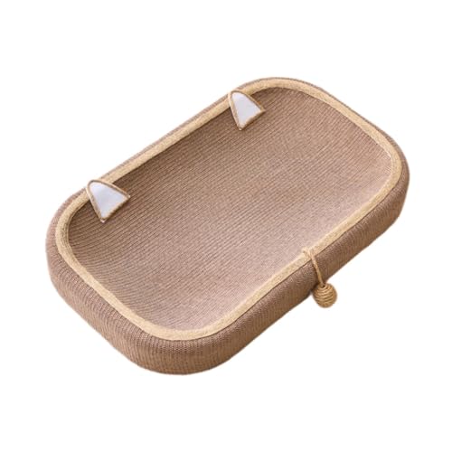 perfk Katzenkratzerbett, Kratzer, Sisal, interaktives Spielzeug mit Ball, Nest -Beckenkratzer für Innenkatzen, Style C perfk Katzenkratzerbett, Kratzer, Sisal, interaktives Spielzeug mit Ball, Nest -Beckenkratzer für Innenkatzen, Style C von perfk