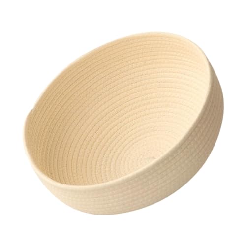 perfk Katzenkratzerbett Katzen Schlafte Bett Hand gewebt Baumwollseil Möbel Schutz Katzenkratzer Schüssel Kitty Kratzerschale, 30cm von perfk