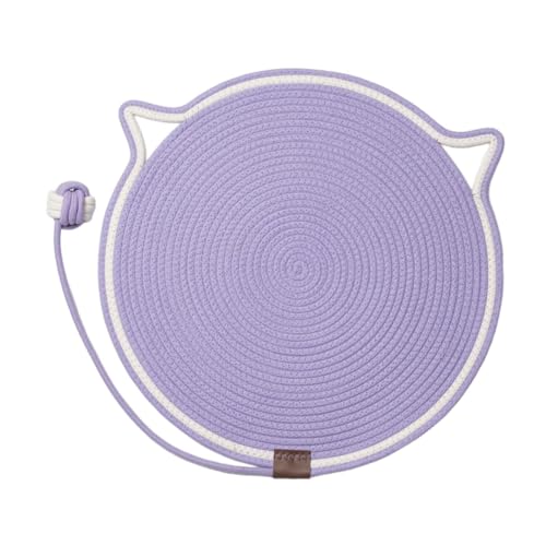 perfk Katzenkratzernpad Teppich, Katzenkratzer -Mattenklauen Spielzeug Interactive Cat Toy Ball Scratch Pad mit Spielzeug für Wall Spielen nach Hause, Lila perfk Katzenkratzernpad Teppich, Katzenkratzer -Mattenklauen Spielzeug Interactive Cat Toy Ball Scratch Pad mit Spielzeug für Wall Spielen nach Hause, Lila von perfk