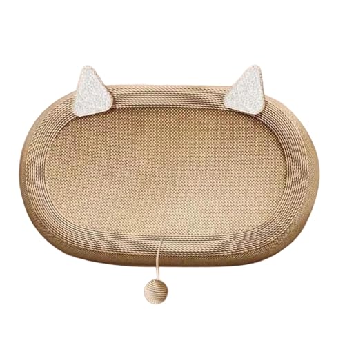 perfk Katzenkratzmatte Schüssel Niedliches Spiel Haustierbedarf Multifunktionale Bequeme Ruhe Katzenmöbel Schutznest Katzenkratzen, 55 Cmx40 cm perfk Katzenkratzmatte Schüssel Niedliches Spiel Haustierbedarf Multifunktionale Bequeme Ruhe Katzenmöbel Schutznest Katzenkratzen, 55 Cmx40 cm von perfk