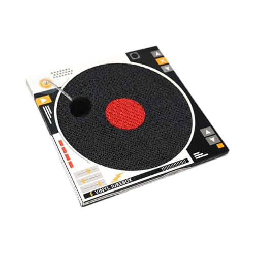 perfk Katzenkratzpad mit Ball Home Decor verhindert Möbelschaden Cat Scratcher Cardboard Lounge Bett für Kätzchen Kitty Training, Schwarz perfk Katzenkratzpad mit Ball Home Decor verhindert Möbelschaden Cat Scratcher Cardboard Lounge Bett für Kätzchen Kitty Training, Schwarz von perfk
