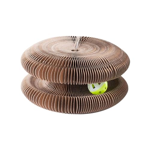 perfk Katzenkratztafel interaktiver Faltbarer Sofa Möbelschutz Kletterrahmen mit Ball Kratzer Matten -Gleisspielzeug Spielzeug perfk Katzenkratztafel interaktiver Faltbarer Sofa Möbelschutz Kletterrahmen mit Ball Kratzer Matten -Gleisspielzeug Spielzeug von perfk