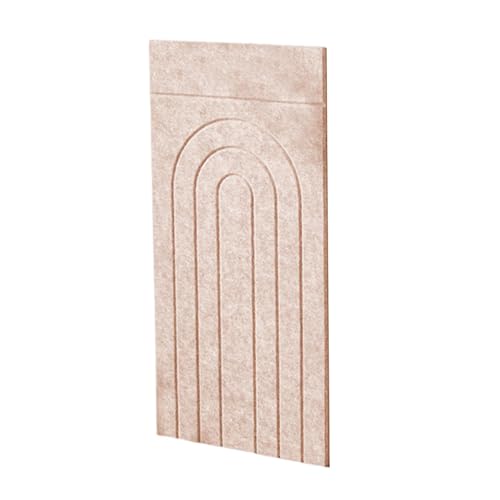 perfk Katzenkratzteppich, vertikal, DIY, Mehrzweck-Haustierbedarf, Wandmontage, Filz mit Selbstklebendem Klebeband, Wandkratzer für Sofa und Couch, Dunkles Kamel von perfk