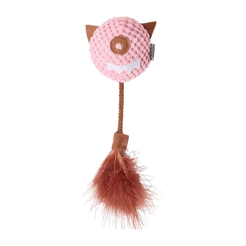 perfk Katzenminzenspielzeug für Katzen, unterhaltsames Spielzeug für Kätzchen, beißzubehör für Kätzchen, Katzenspielzeug zum Kauen für drinnen, ROSA perfk Katzenminzenspielzeug für Katzen, unterhaltsames Spielzeug für Kätzchen, beißzubehör für Kätzchen, Katzenspielzeug zum Kauen für drinnen, ROSA von perfk
