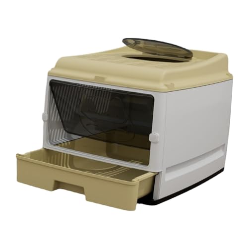 perfk Katzenratschachtel Katzen Katzentlett Cat Cat Sand Basin Anti Spritzer Katzen -Bettpan, Gelb perfk Katzenratschachtel Katzen Katzentlett Cat Cat Sand Basin Anti Spritzer Katzen -Bettpan, Gelb von perfk