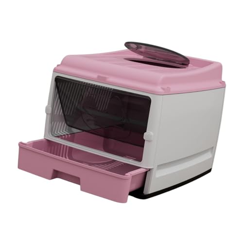 perfk Katzenratschachtel Katzen Katzentlett Cat Cat Sand Basin Anti Spritzer Katzen -Bettpan, Rosa perfk Katzenratschachtel Katzen Katzentlett Cat Cat Sand Basin Anti Spritzer Katzen -Bettpan, Rosa von perfk