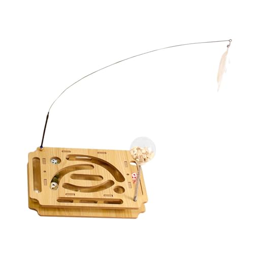 perfk Katzenspielzeug Interactive Cat behandeln Spielzeug Multifunktion Pet Intelligence Interactive Labyrinth Ball für Kitty -Übungsspielzeug Spielen, Style A perfk Katzenspielzeug Interactive Cat behandeln Spielzeug Multifunktion Pet Intelligence Interactive Labyrinth Ball für Kitty -Übungsspielzeug Spielen, Style A von perfk