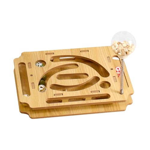 perfk Katzenspielzeug Interactive Cat behandeln Spielzeug Multifunktion Pet Intelligence Interactive Labyrinth Ball für Kitty -Übungsspielzeug Spielen, Style B perfk Katzenspielzeug Interactive Cat behandeln Spielzeug Multifunktion Pet Intelligence Interactive Labyrinth Ball für Kitty -Übungsspielzeug Spielen, Style B von perfk