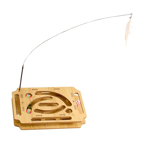 perfk Katzenspielzeug Interactive Cat behandeln Spielzeug Multifunktion Pet Intelligence Interactive Labyrinth Ball für Kitty -Übungsspielzeug Spielen, Style C perfk Katzenspielzeug Interactive Cat behandeln Spielzeug Multifunktion Pet Intelligence Interactive Labyrinth Ball für Kitty -Übungsspielzeug Spielen, Style C von perfk
