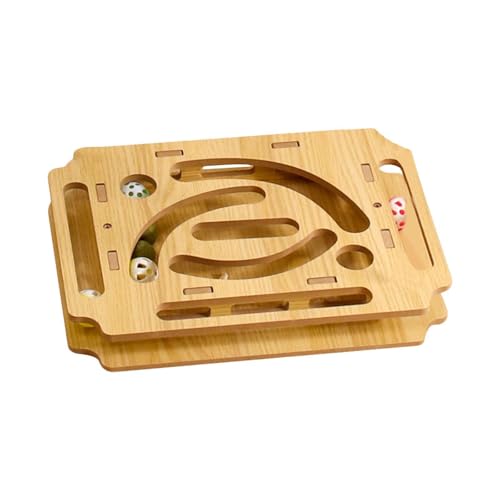 perfk Katzenspielzeug Interactive Cat behandeln Spielzeug Multifunktion Pet Intelligence Interactive Labyrinth Ball für Kitty -Übungsspielzeug Spielen, Style D perfk Katzenspielzeug Interactive Cat behandeln Spielzeug Multifunktion Pet Intelligence Interactive Labyrinth Ball für Kitty -Übungsspielzeug Spielen, Style D von perfk