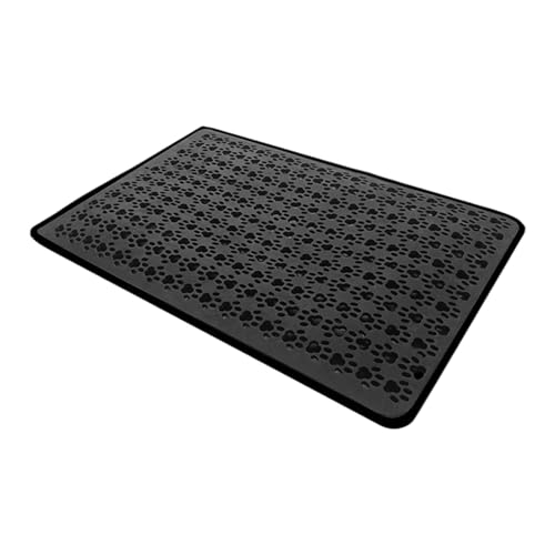 perfk Katzenstreu Mattenstrauder -Fangenmatte vielseitige Katzenstrauderpad Doppelschicht Nicht -Schlupf -Basisgeschenke Kätzchen Vorräte und Essentials perfk Katzenstreu Mattenstrauder -Fangenmatte vielseitige Katzenstrauderpad Doppelschicht Nicht -Schlupf -Basisgeschenke Kätzchen Vorräte und Essentials von perfk
