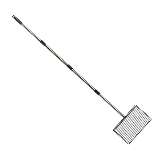 perfk Katzenstreu Scooper Sieb Reiniger Einstellbare Erweiterbar Edelstahl Metall Huhn Scooper für perfk Katzenstreu Scooper Sieb Reiniger Einstellbare Erweiterbar Edelstahl Metall Huhn Scooper für von perfk