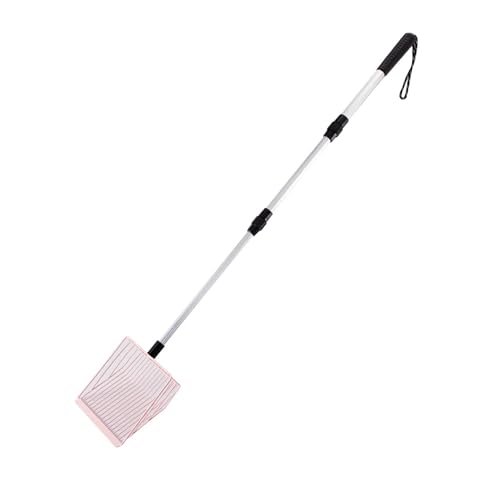 perfk Katzenstreuschaufel aus Metall, Katzenstreuschaufel, tragbar, aus Aluminium, kein Verbiegen, Katzenstreusieb, Langer Griff für Kätzchen, ROSA perfk Katzenstreuschaufel aus Metall, Katzenstreuschaufel, tragbar, aus Aluminium, kein Verbiegen, Katzenstreusieb, Langer Griff für Kätzchen, ROSA von perfk
