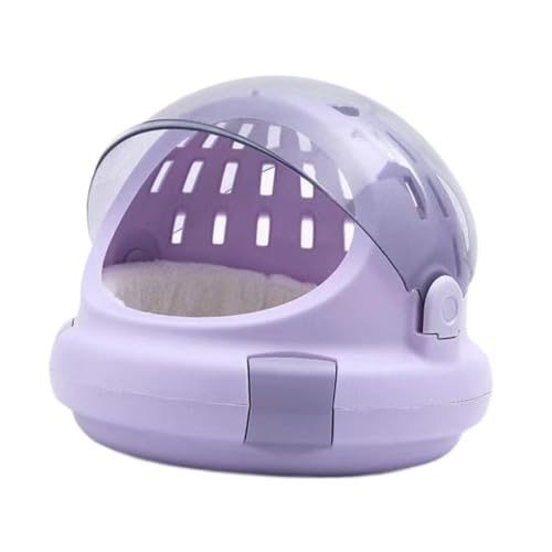 perfk Katzentragetasche, Haustier-Reisetragetasche, Hundekiste, leichte Haustiertragetasche, kleine Hundetragetasche für den Außenbereich, kleine Welpen, LILA perfk Katzentragetasche, Haustier-Reisetragetasche, Hundekiste, leichte Haustiertragetasche, kleine Hundetragetasche für den Außenbereich, kleine Welpen, LILA von perfk