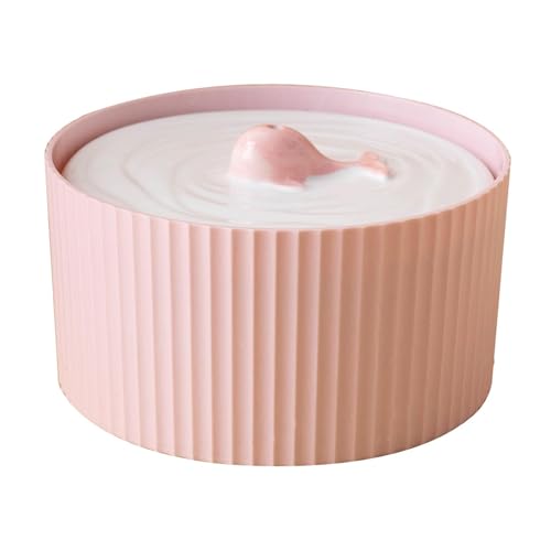 perfk Katzentrinkbrunnen, automatisch, leise, Katzentränke, 1,5 l, Wassernapf, Haustier-Wasserbrunnen für Haustiere, kleine Hunde, Katzen, Kätzchen, Welpen, ROSA perfk Katzentrinkbrunnen, automatisch, leise, Katzentränke, 1,5 l, Wassernapf, Haustier-Wasserbrunnen für Haustiere, kleine Hunde, Katzen, Kätzchen, Welpen, ROSA von perfk