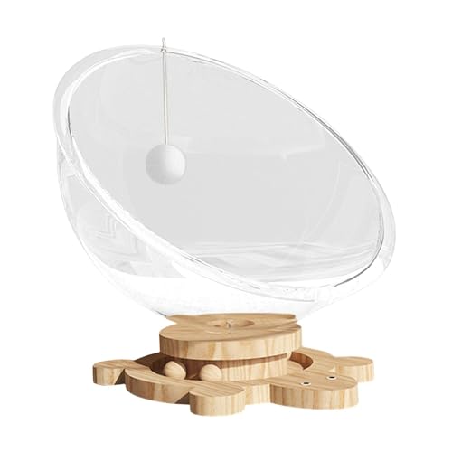 perfk Klares -Katzenbett, Haustierbett, atmungsaktiv, stabil, transparent, Nest, Haustier-Hängematte zum Klettern, Schlafen, Spielen, Kitty Bunny, XL perfk Klares -Katzenbett, Haustierbett, atmungsaktiv, stabil, transparent, Nest, Haustier-Hängematte zum Klettern, Schlafen, Spielen, Kitty Bunny, XL von perfk
