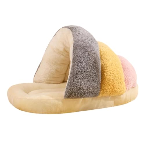 perfk Kleines Katzen-/Hundenest, kleines Hundebett, süßes, Dickes, halbgeschlossenes Katzenhaus in Form Einer Pantoffel, Katzenhütte, Schlafsack, weiches, perfk Kleines Katzen-/Hundenest, kleines Hundebett, süßes, Dickes, halbgeschlossenes Katzenhaus in Form Einer Pantoffel, Katzenhütte, Schlafsack, weiches, von perfk