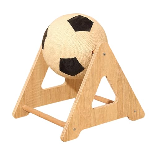 perfk Kratzball für Katzen, Krallenkratzer für Katzen, leichtes Kratzbrett mit Schleifklauen, rotierender Ball für Frettchen, Kleintiere, Kaninchen perfk Kratzball für Katzen, Krallenkratzer für Katzen, leichtes Kratzbrett mit Schleifklauen, rotierender Ball für Frettchen, Kleintiere, Kaninchen von perfk