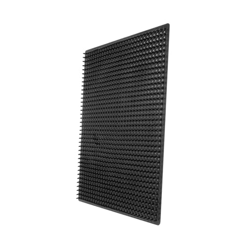 perfk Kratzbaum-Pad für Pferde, Kratzbaum für, Hunde, Spielplatz, Spielzeugpferde, einfache Installation, Kratzbaumplatten, Schaf- und Pferdebürste, S von perfk