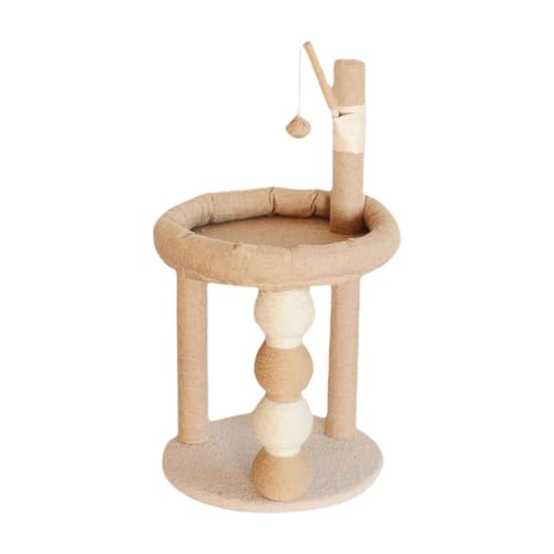 perfk Kratzbaum für Katzen, Katzenkrallenkratzer, 76,2 cm hohe Auflage, multifunktionaler vertikaler Kratzbaum, Katzenkratzbaum, Klettergerüst für Katzen perfk Kratzbaum für Katzen, Katzenkrallenkratzer, 76,2 cm hohe Auflage, multifunktionaler vertikaler Kratzbaum, Katzenkratzbaum, Klettergerüst für Katzen von perfk