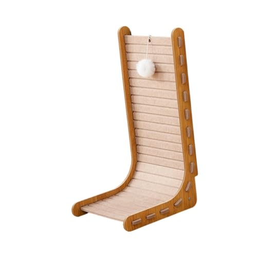 perfk Kratzbaum für Katzen, Kratzmatte, Geschenke, L, Kratzbaum, Heimdekoration, Heimtierbedarf, Katzenschlafnest, Holzfilz, Schleifklaue, Beige perfk Kratzbaum für Katzen, Kratzmatte, Geschenke, L, Kratzbaum, Heimdekoration, Heimtierbedarf, Katzenschlafnest, Holzfilz, Schleifklaue, Beige von perfk