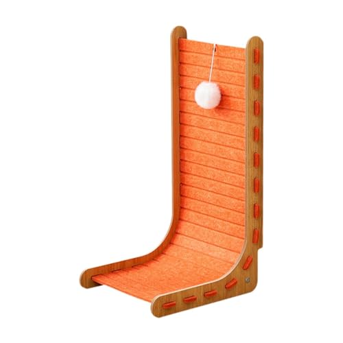 perfk Kratzbaum für Katzen, Kratzmatte, Geschenke, L, Kratzbaum, Heimdekoration, Heimtierbedarf, Katzenschlafnest, Holzfilz, Schleifklaue, Orange perfk Kratzbaum für Katzen, Kratzmatte, Geschenke, L, Kratzbaum, Heimdekoration, Heimtierbedarf, Katzenschlafnest, Holzfilz, Schleifklaue, Orange von perfk
