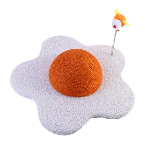 perfk Kratzbrett für Katzen, bequem, verschleißfest, blumenförmig, Kratzfest, Katzenkratzbrett, Haustierspielzeug, 28cm von perfk